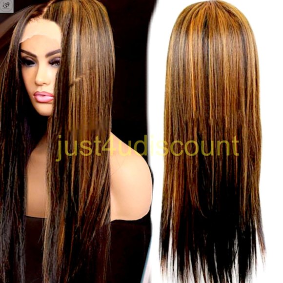 Celebrity Baylage blonde ombre lace front wig